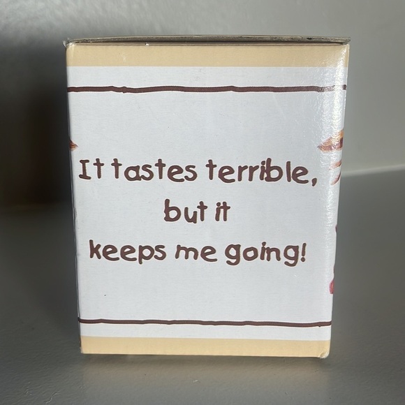 Leanin' Tree
IT TASTES TERRIBLE, BUT IT KEEPS ME GOING! MUG - Picture 5 of 10